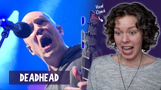 Vocal Coach Reaction to Devin Townsend performing quotDeadheadquot LIVE at Royal Albert Hall [upl. by Rheims]