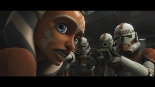 Star Wars The Clone Wars  Ahsoka Tano amp Asajj Ventress vs Clones 1080p [upl. by Sessler]