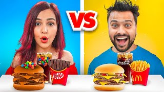 Real vs Chocolate FOOD Challenge 😋 OMG [upl. by Festus]