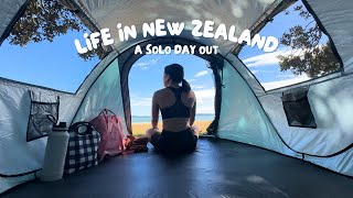 Maraetai to Omana Beach walking trail  Life in New Zealand  Solo Day Out [upl. by Yevi]