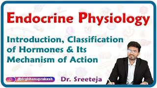 Hormones  Introduction Classification of Hormones and its Mechanism of action  USMLE Step 1 [upl. by Artiek]