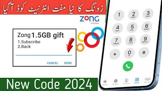 Zong free internet  zong free internet code today [upl. by Arriec]