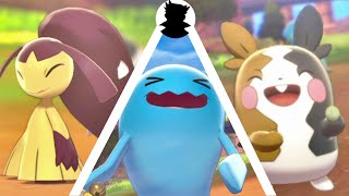 【Pokemon Camp】Wobbuffet・Mawile・Morpeko・Wynaut vs Shiny Cute [upl. by Gessner]