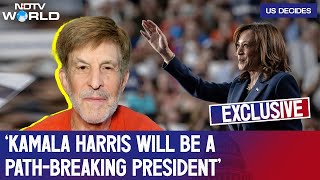 US Elections  Allan Lichtman  Allan Lichtman quotKamala Harris Will Be A PathBreaking Presidentquot [upl. by Longtin]