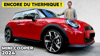 Essai Mini Cooper 2024 – Le thermique n’est PAS MORT [upl. by Ivette]