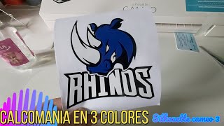 COMO HACER CALCOMANIAS EN DIFERENTES COLORES [upl. by Atonsah]