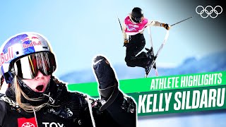 🇪🇪 Kelly Sildaru wins Gold Medal at Youth Olympics Lausanne 2020 🥇⛷ [upl. by Taryn847]