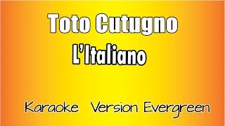 Toto Cutugno  L italiano versione Karaoke Academy Italia [upl. by Geraldina110]