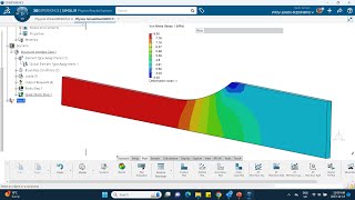 FEA Simple Creep Simulation 3DEXPERIENCE R2023x Epoxy Adhesive [upl. by Ninetta]