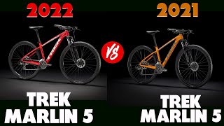 2022 Trek Marlin 5 vs 2021 Trek Marlin 5 Which One Is Better Which is Ideal For You [upl. by Otrevogir]