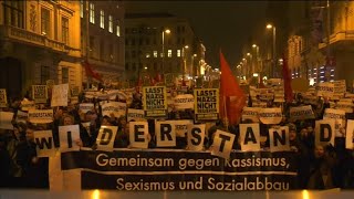 Wien Proteste gegen den Akademikerball [upl. by Maurizio431]