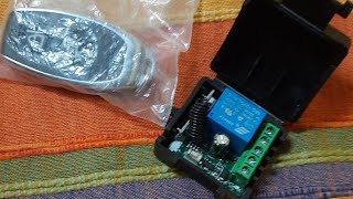 unboxing of 1ch RF control key on off [upl. by Nnairrehs]