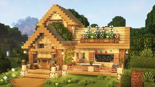 Minecraft How to Build a Cozy Cute House [upl. by Hux]