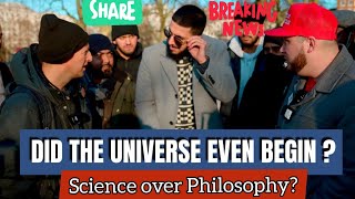 TMM Visits Speakers Corner Did the Universe Begin to Exist Atheist vs Muslim [upl. by Durware743]