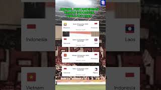 Jadwal pertandingan timnas Indonesia piala AFF 2024 [upl. by Ignazio]