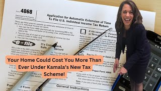 Could Kamala’s Tax Plan Force You to Sell Your Home The Reality of Unrealized Capital Gains [upl. by Negyam]