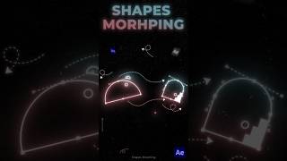 Shapes morphing in aftereffects  tutorial glimpse [upl. by Eilata665]