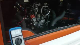 VW T2 Na afstellen timing en carburateur [upl. by Illehs]