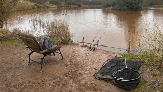 UK Carp Fishing A Clay Lake plus CALM FUNDRAISER [upl. by Madel]