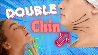 Get Rid of a Double Chin Top Exercises for a Defined Jawline At Home [upl. by Jewett]