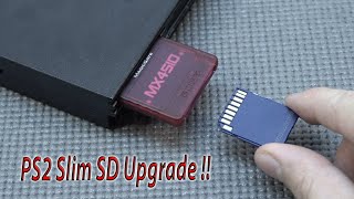 Ultimate Cheap SD PS2 Slim Upgrade with MX2SIO [upl. by Anigger]