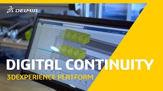 Digital Continuity in Manufacturing  DELMIA [upl. by Varin]