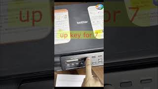 how to clean brother printer head brother dcp t500w [upl. by Onivag]