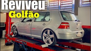 ESSE FOI O PROXIMO PASSO DO MEU GOLF MK4 REBAIXADO 😍  FICOU TOP [upl. by Niessuh]