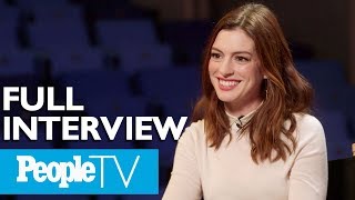 Anne Hathaway Opens Up About Serenity Hosting The Academy Awards amp More FULL  PeopleTV [upl. by Demaria216]