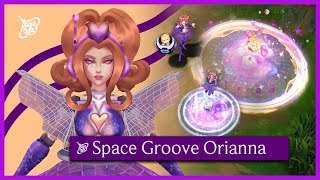 Space Groove Orianna League of Legends Custom Skin [upl. by Atnahsa]