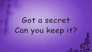 Secret Lyrics By The Pierces [upl. by Irodim]