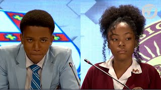 St Georges College vs Wolmers Girls School  TVJ Schools Challenge Quiz 2024 [upl. by Klina373]