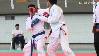 Jiujitsu combates a mano limpia en los Juegos Mundiales Cali 2013 [upl. by Acisej]