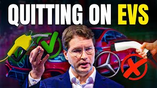 Mercedes CEO EXPLAINS Putting A COMPLETE STOP ON EVs For THIS REASON [upl. by Brande728]