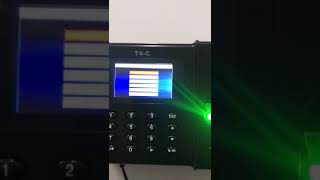 ZKSoftware T4 C Parmak izi personel takip cihazı [upl. by Nyltak]
