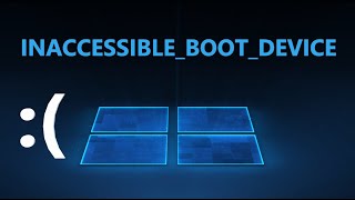 Ошибка INACCESSIBLEBOOTDEVICE при загрузке Windows 1110 [upl. by Marte]