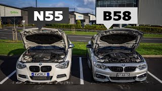 BMW 440i vs M135i  B58 vs N55 Whats the Difference [upl. by Williamson]