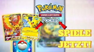 SO spielst du Pokemon TCG Pocket JETZT SCHON  pokemontcgpocket pokemon [upl. by Ocirema361]