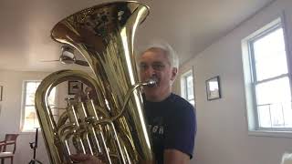 Gregson Tuba Concerto 1st Movement [upl. by Damour]