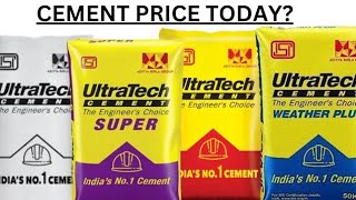 ULTRATECH CEMENT PRICE LIST TODAY  WEATHER PLUS ULTRATECH SUPEROPC 43NON TRADE PREMIUM CEMENT [upl. by Ocirred]