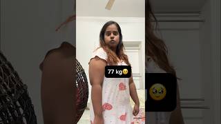 One month weight loss transformation 🥰❤️weightloss shortsvideo shortsviralvideo [upl. by Zara]