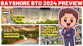 Bayshore BTO 2024 Project Preview  HDB Hub Exhibition Walking Tour [upl. by Armmat638]