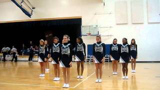 First Varsity game floor cheer [upl. by Giaimo]