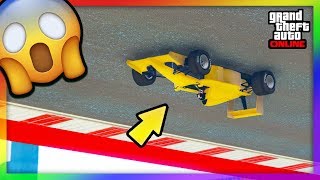 😱 WTF  Durch diesen BUG könnt IHR mit F1 AUTOS an der DECKE fahren in GTA ONLINE  😱 [upl. by Sprage]