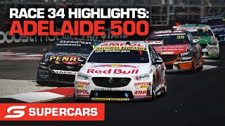 Race 34 Highlights  VALO Adelaide 500  Supercars 2022 [upl. by Leihcim]