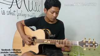 ost Crayon Shin Chan Opening  Fingerstyle cover by Anas [upl. by Tymothy392]