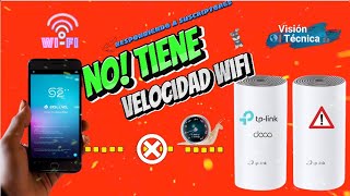 🔴 Problemas de velocidad wi fi tplink deco 😐 ⁉️ [upl. by Eineeuq]