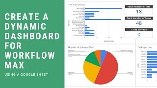 Create a dynamic dashboard for WorkflowMax with Google Sheets [upl. by Brendin]