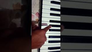 Sakhiyaan song on piano 🎹🎹 [upl. by Ketchan]