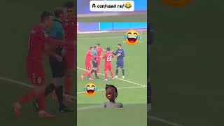 Must watch a confused referee shorts subscribe football [upl. by Slemmer]